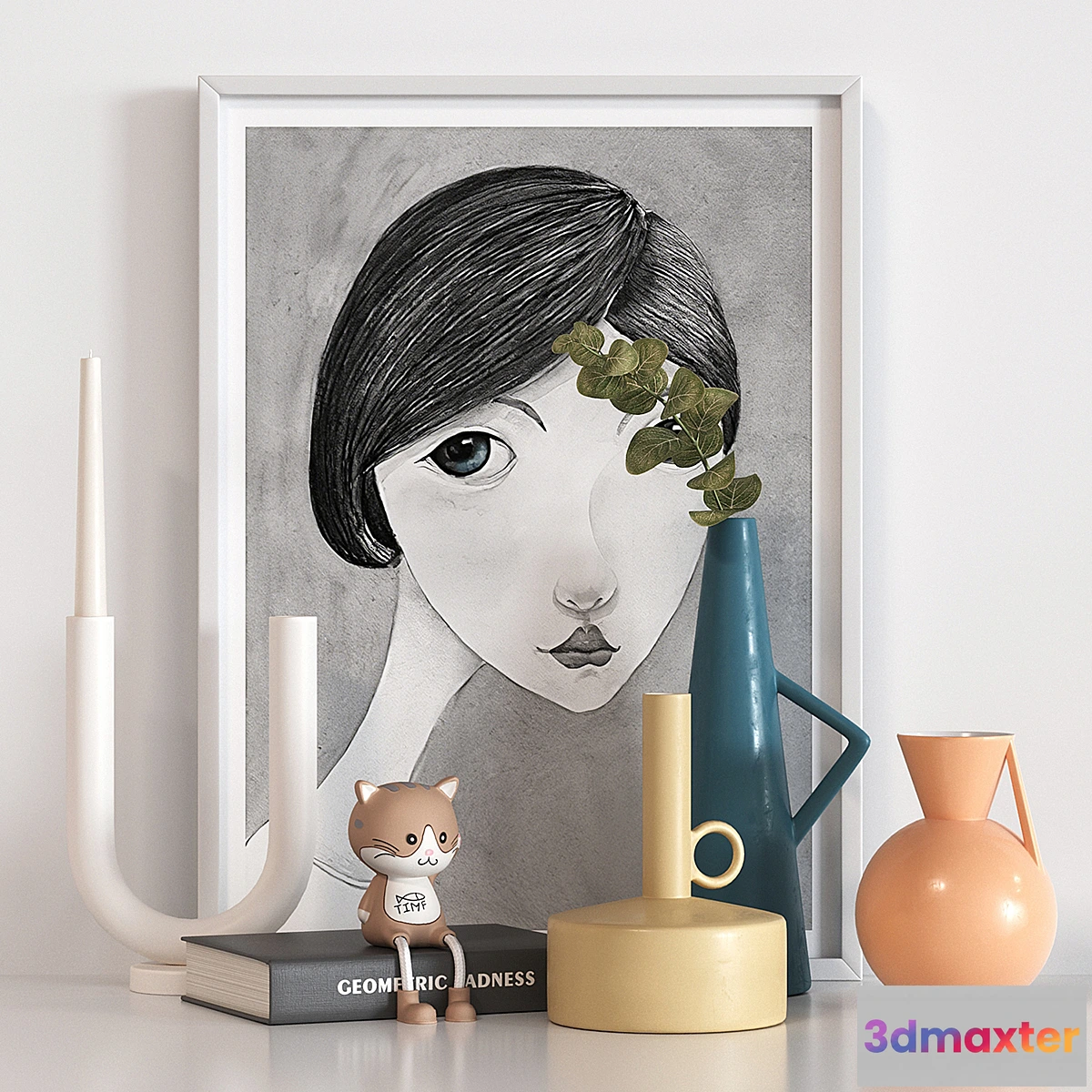 739491 - Decorative set “Geometry of sadness”) - No.2