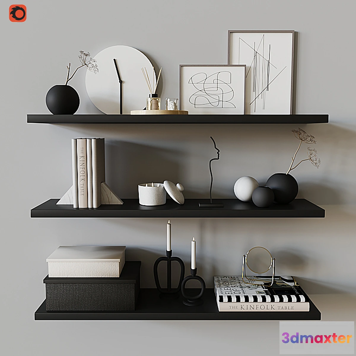 739497 - Decorative shelf 03 - No.2