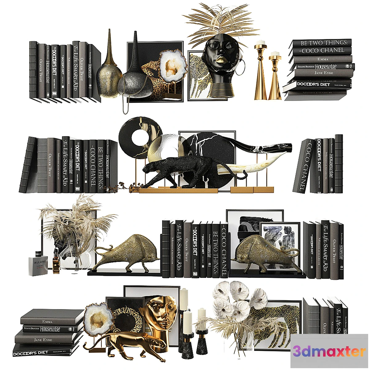 739543 - Decorative shelf filling set 7 - No.2