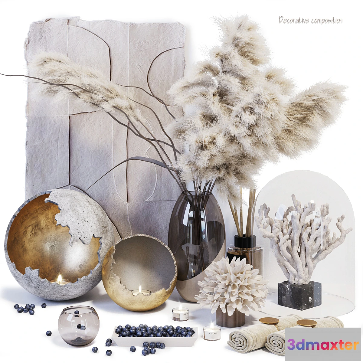 739571 - Decorative composition - Sphere - No.2