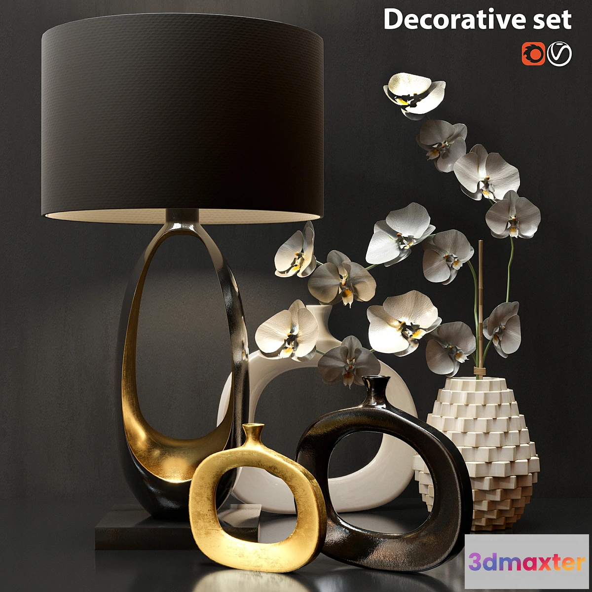 739619 - Decorative set - No.243