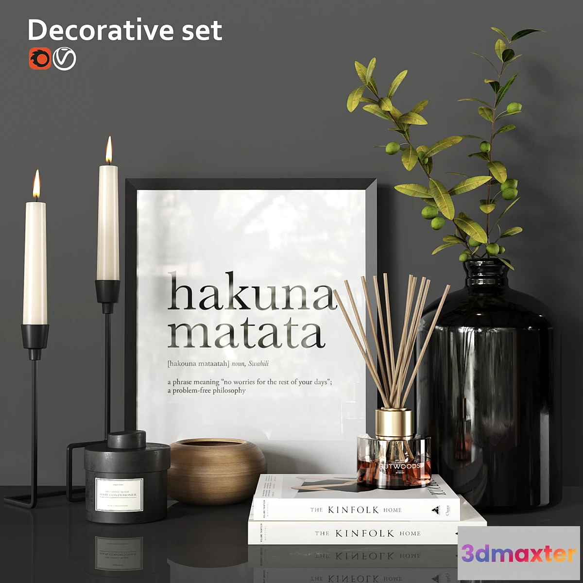 739725 - Decorative set - No.251