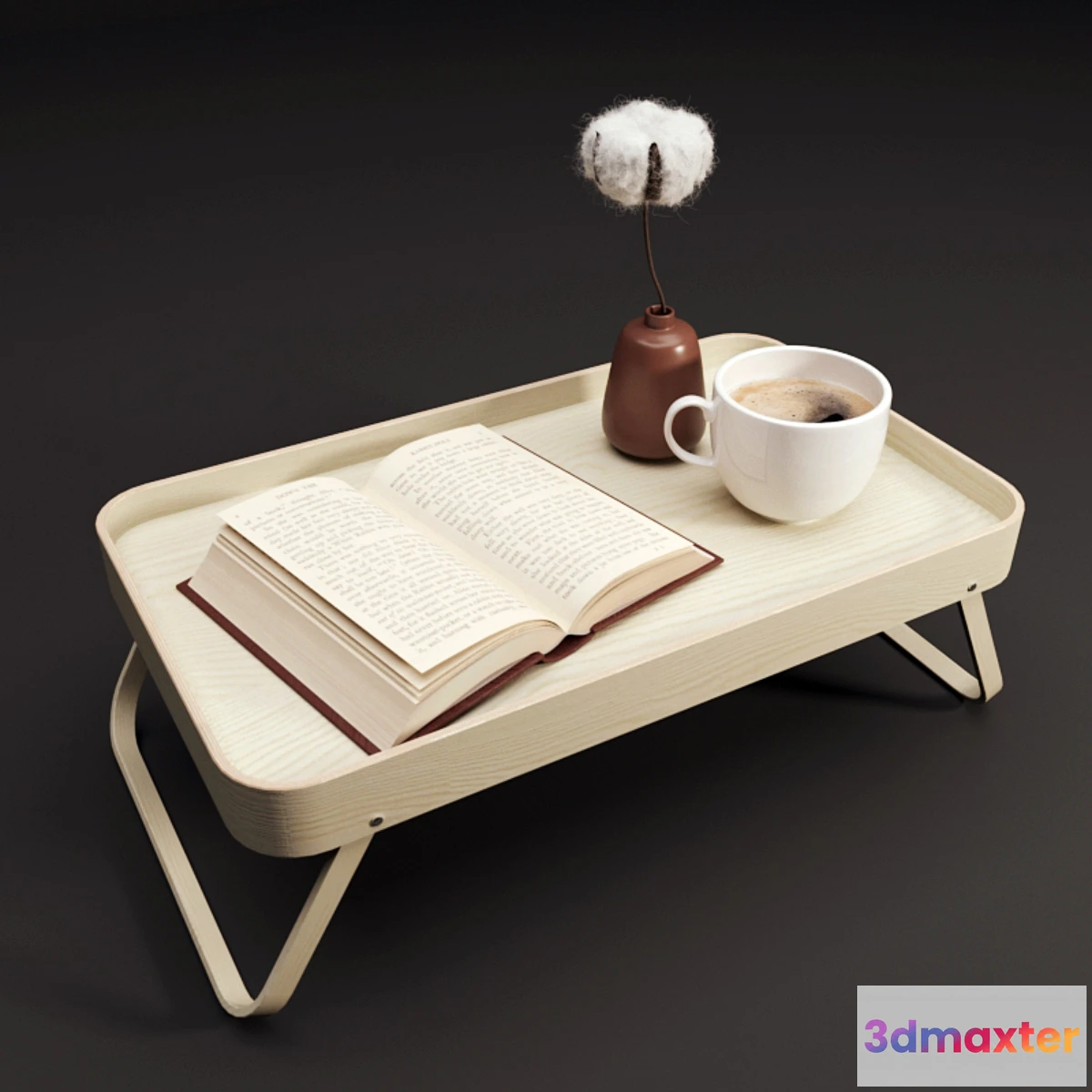 746871 - ZARA HOME folding breakfast tray with decor - No.3