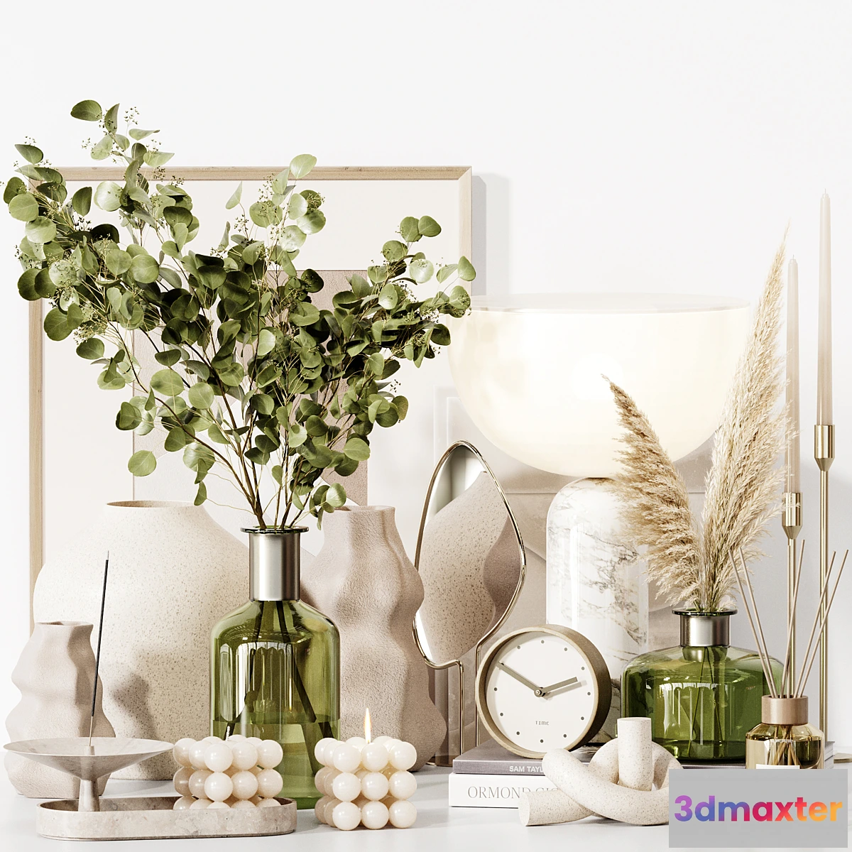 747053 - Decorative set 31 With eucalyptus Plants - No.2