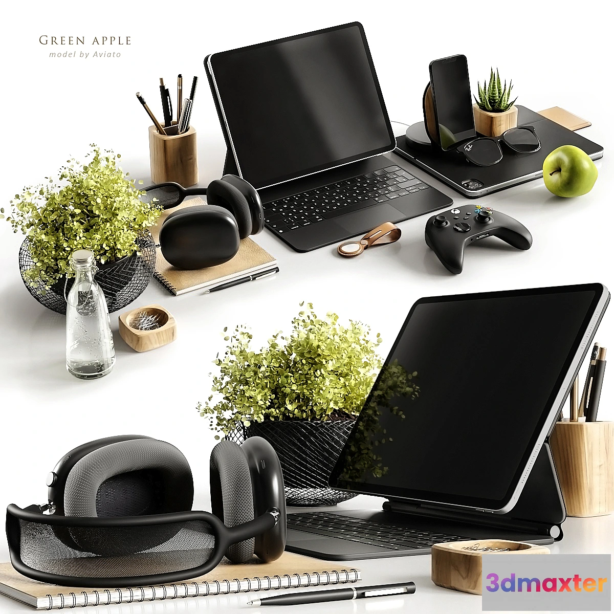 768847 - Workspace green apple - No.2