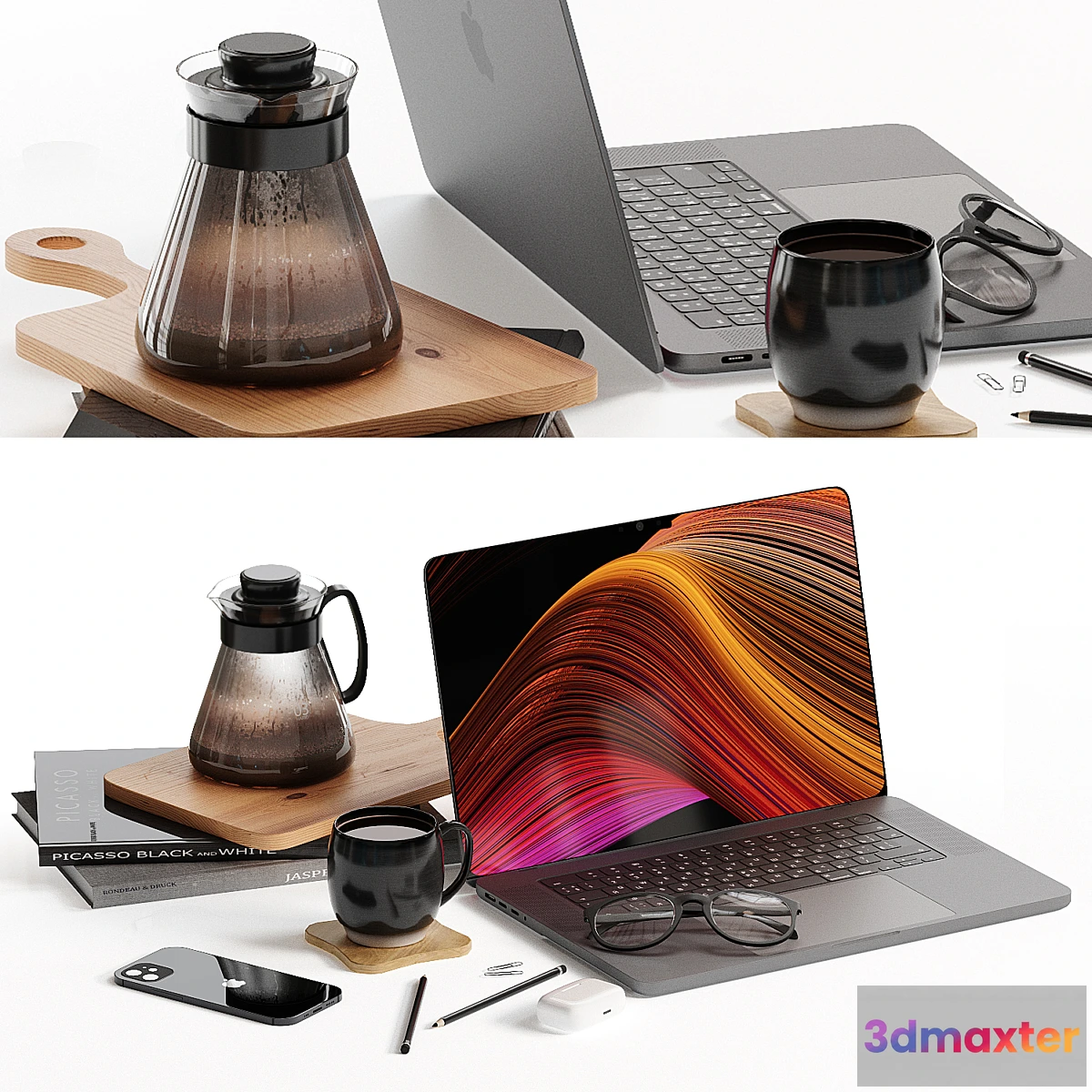 768949 - Decorative set on the desktop - No.3