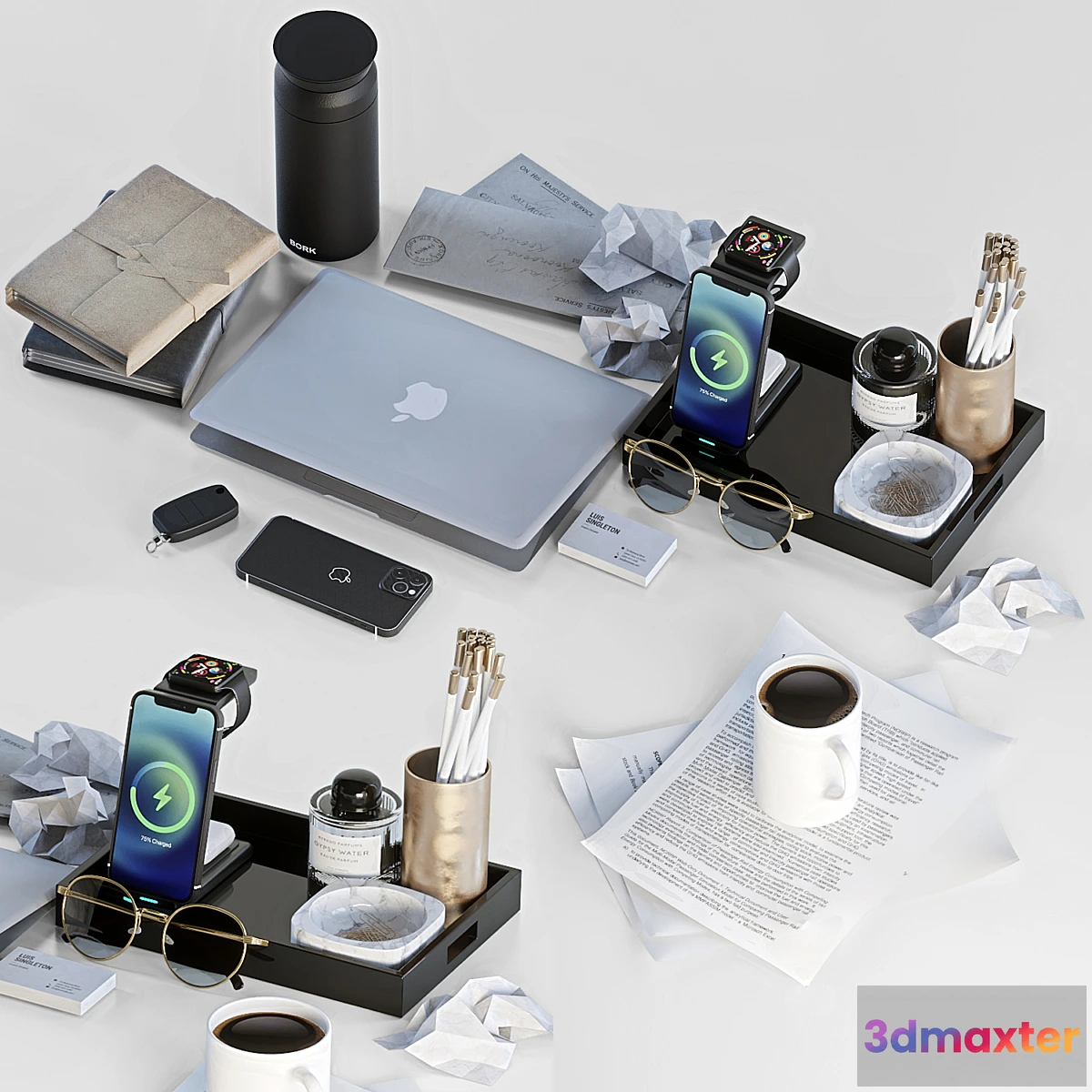 768955 - Desktop accessories set - No.2