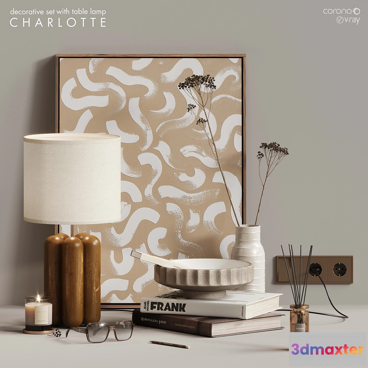 769377 - Wooden decor set - No.2