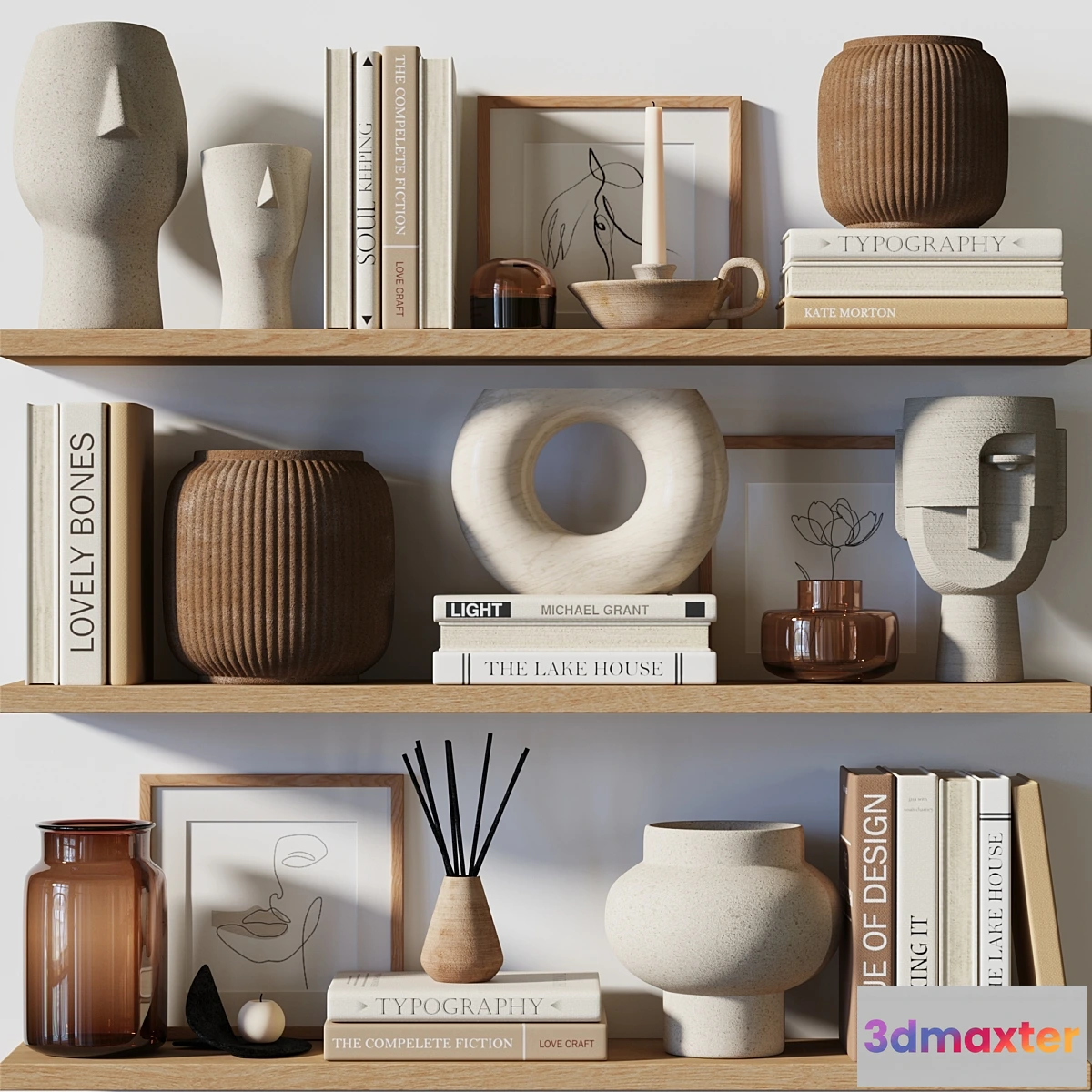 769385 - Decorative Set 01 Shelf