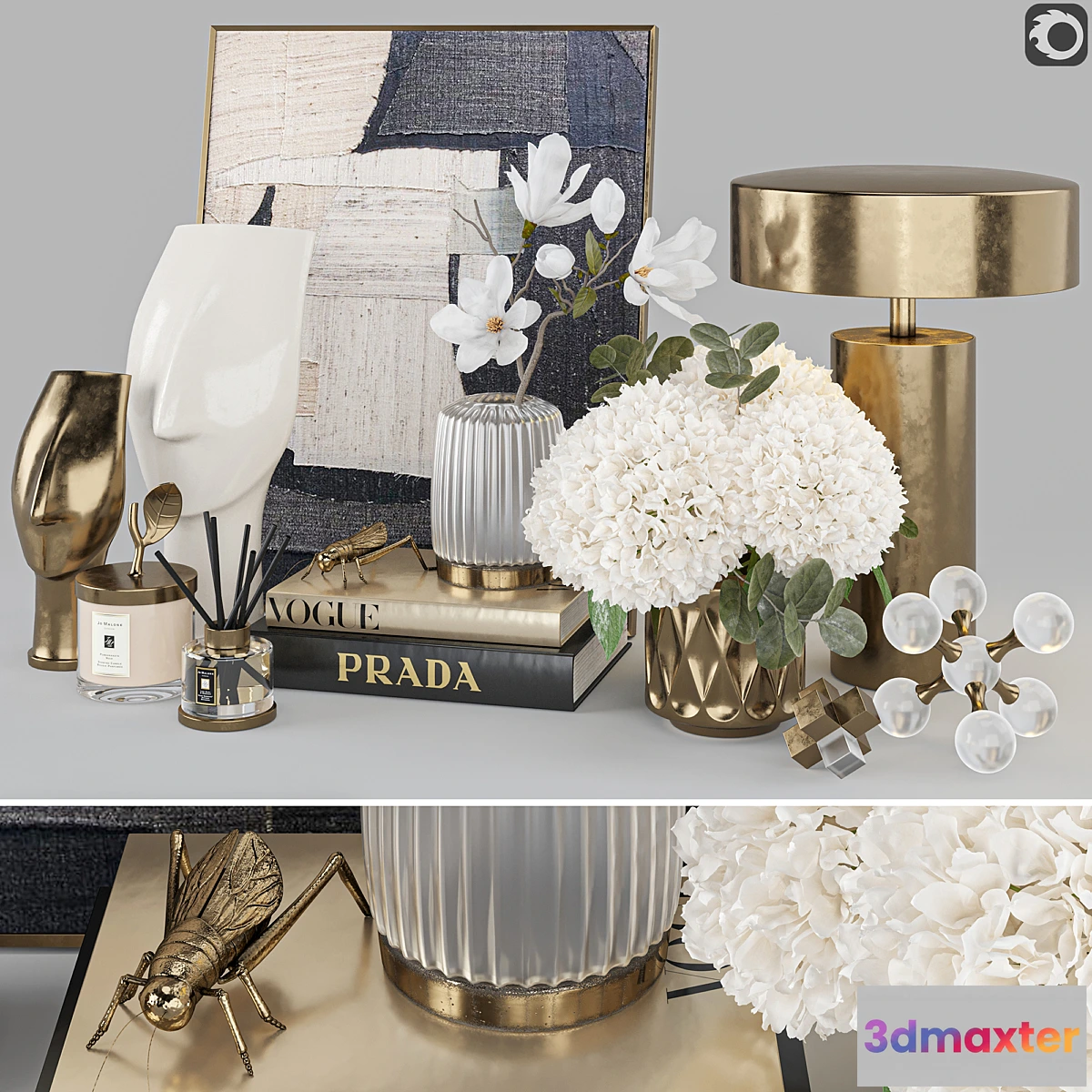 784478 - Decoration Set 38 - Console decoration