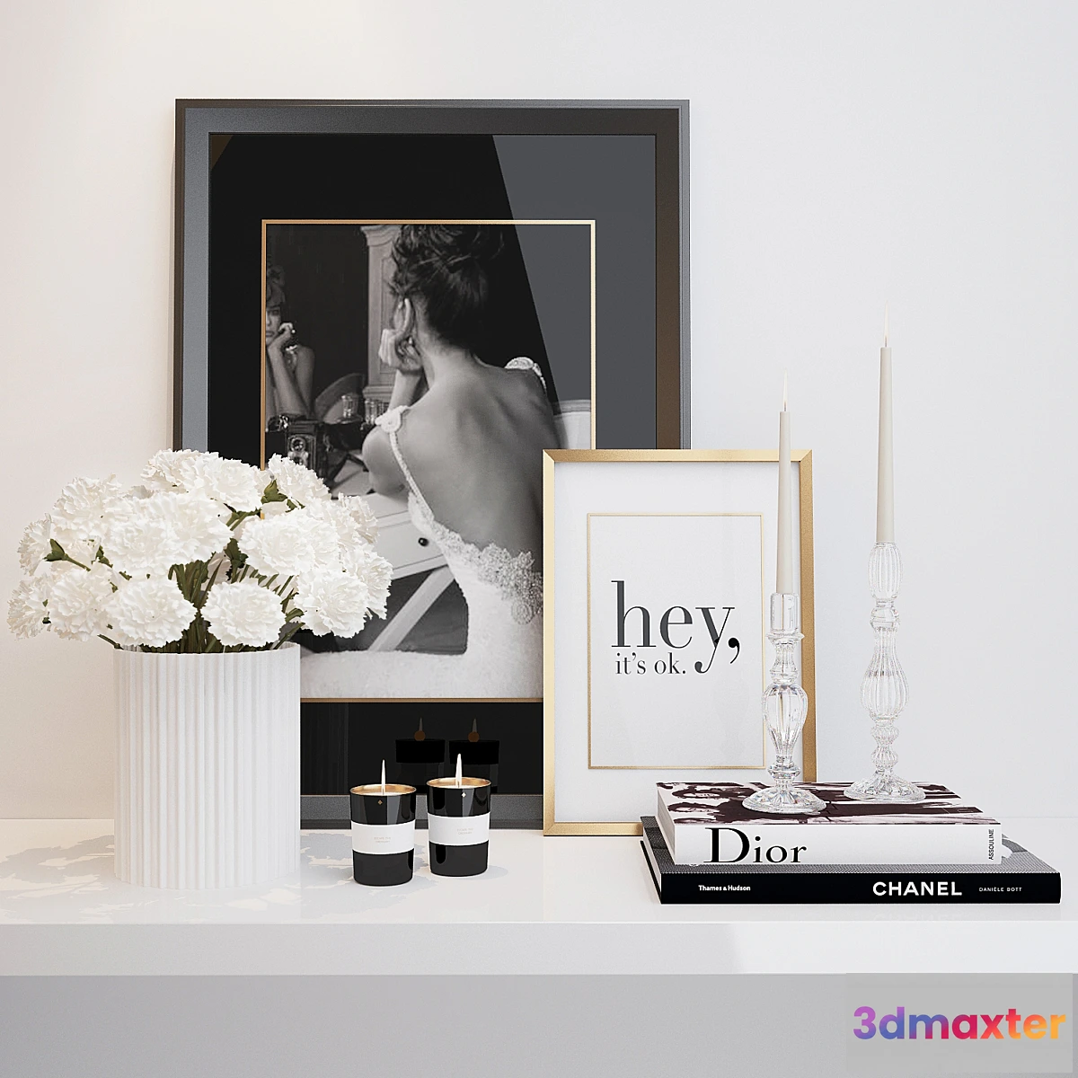 793484 - Decorative set with the console - No.3