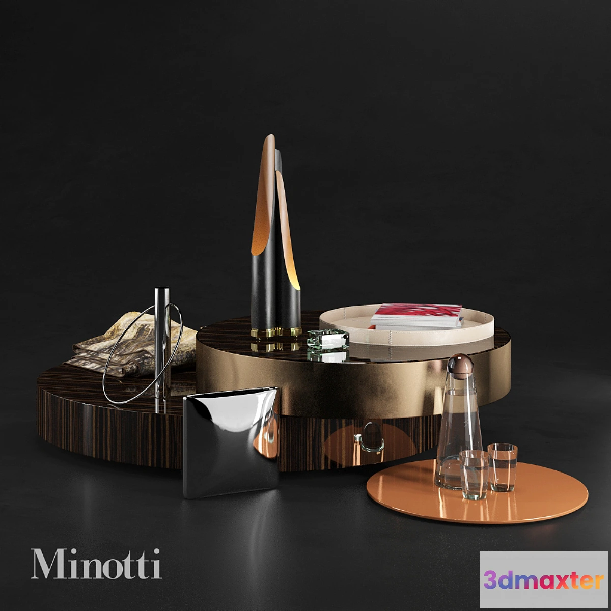 793568 - Decorative set Minotti 1 - No.2