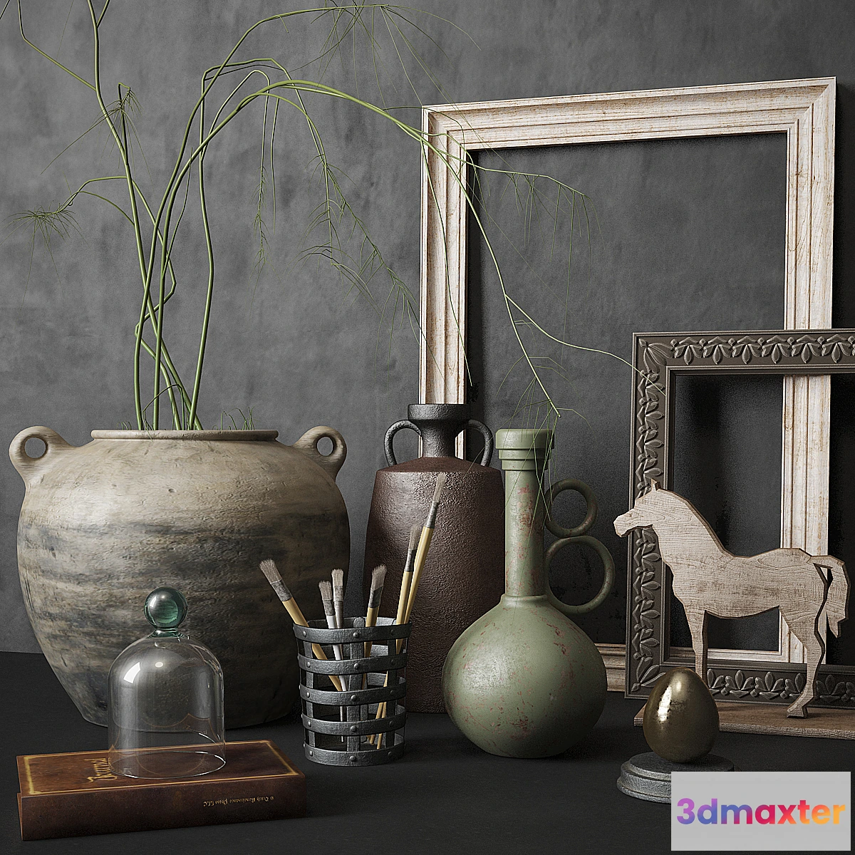 793616 - Decorative set with vases - No.4