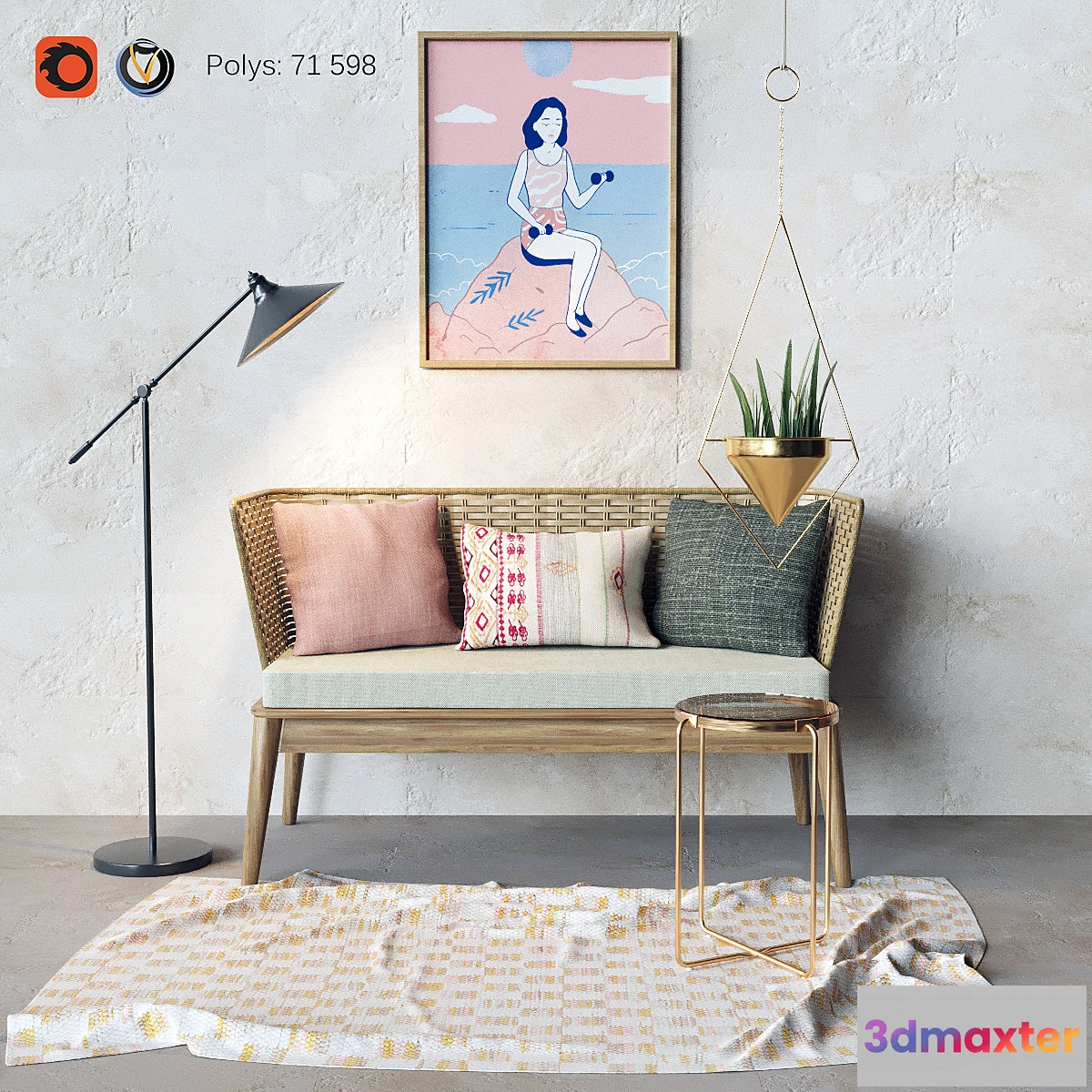 807882 - Decorative set for the living room - No.3