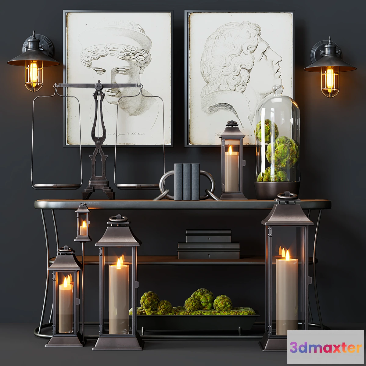 813442 - Pottery Barn Decorative Set - No.7