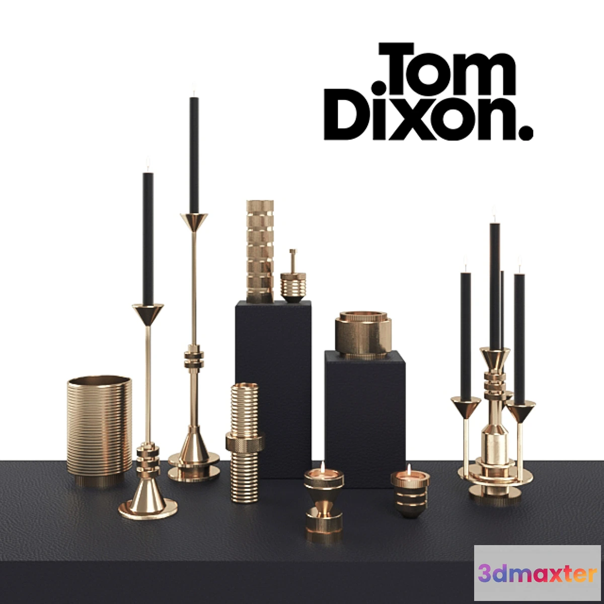 813536 - Tom Dixon COG Candle Collection