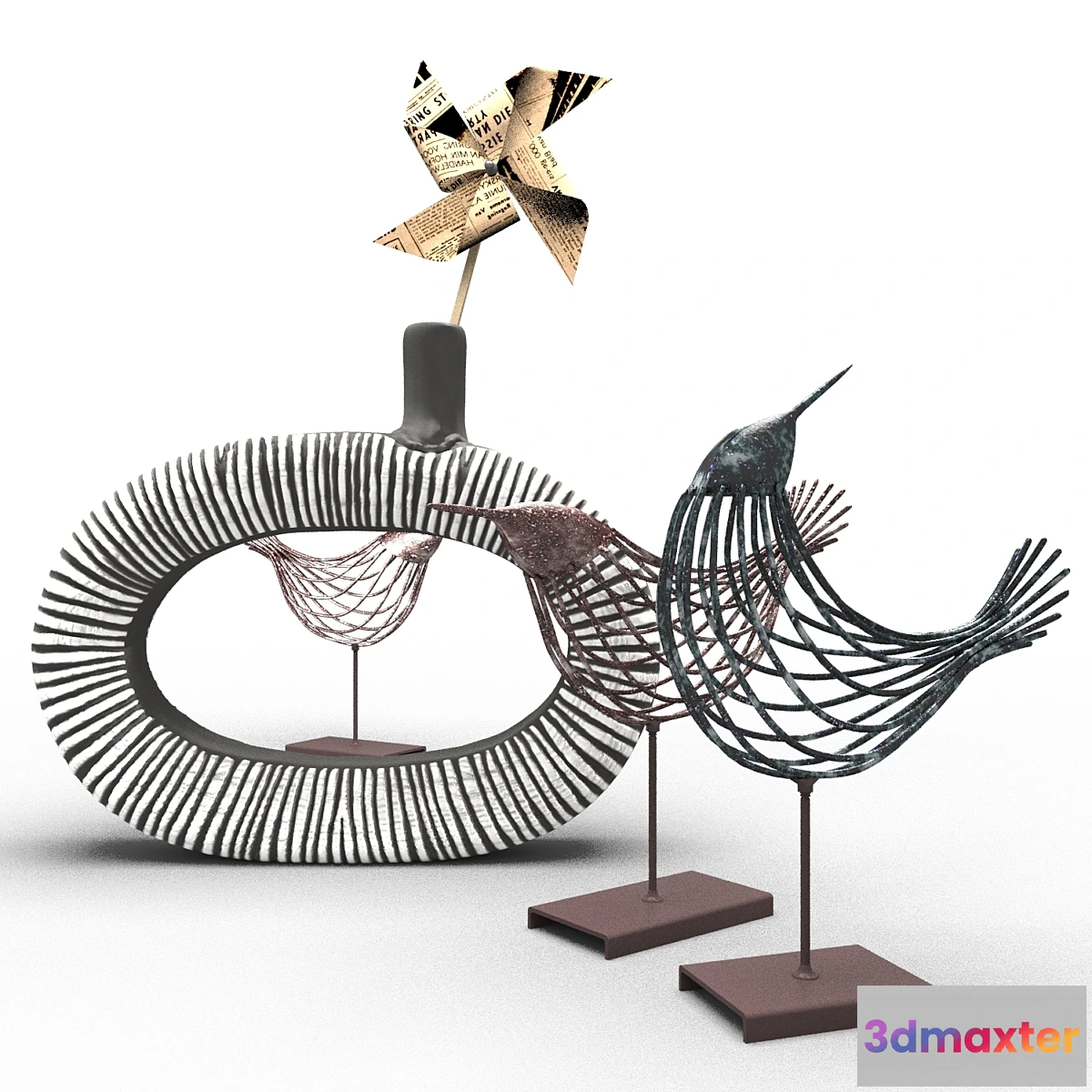 814120 - Birds and a vase - No.3