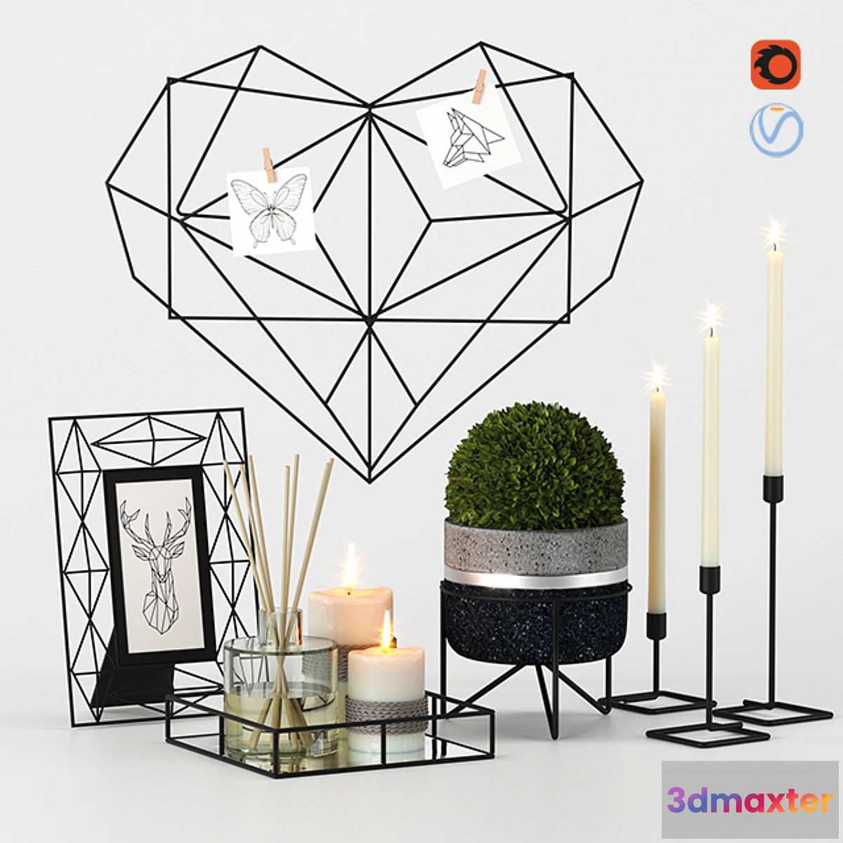 826318 - Decorative set 2 - No.32