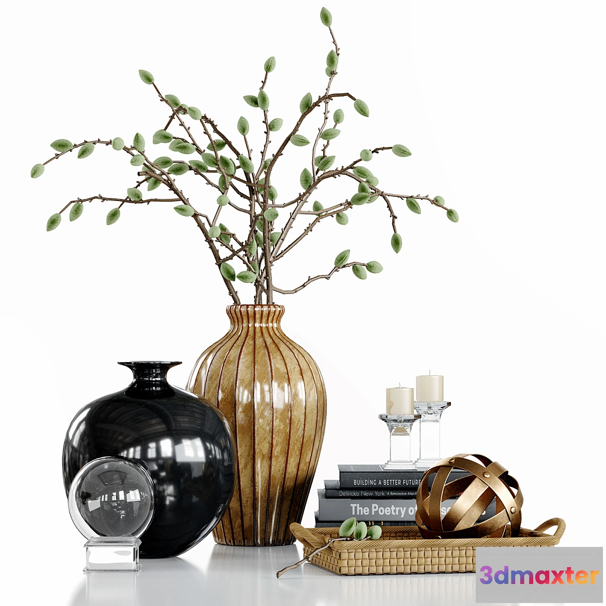 826354 - Decor Set with green almonds - No.3