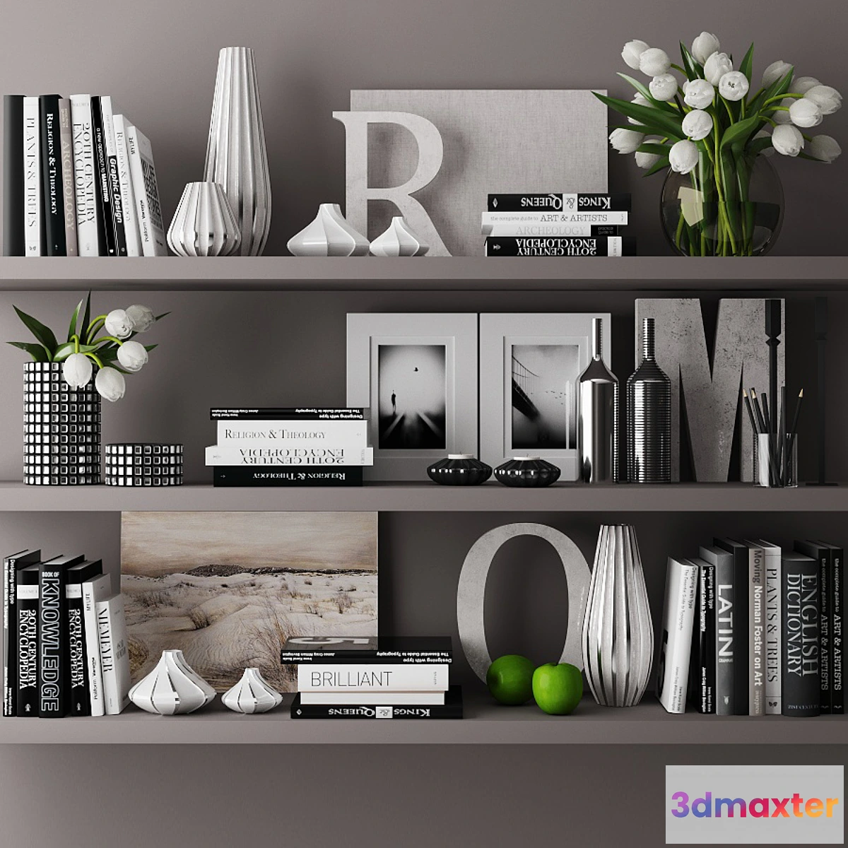 826356 - decorative set with books 03 - No.3