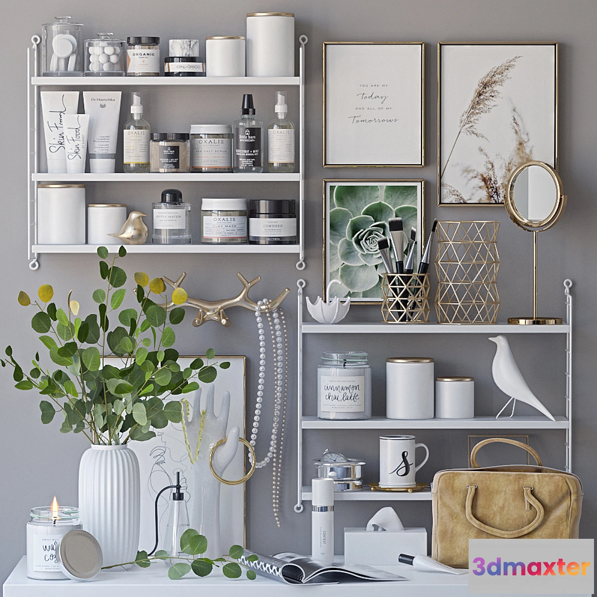 826374 - Decorative set for a dressing table - No.3