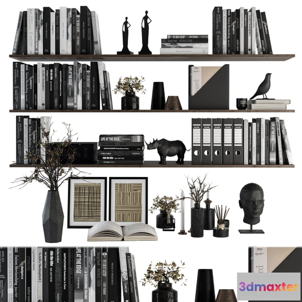 826702 - Decorative Set on Shelves and Decor objects - No.3