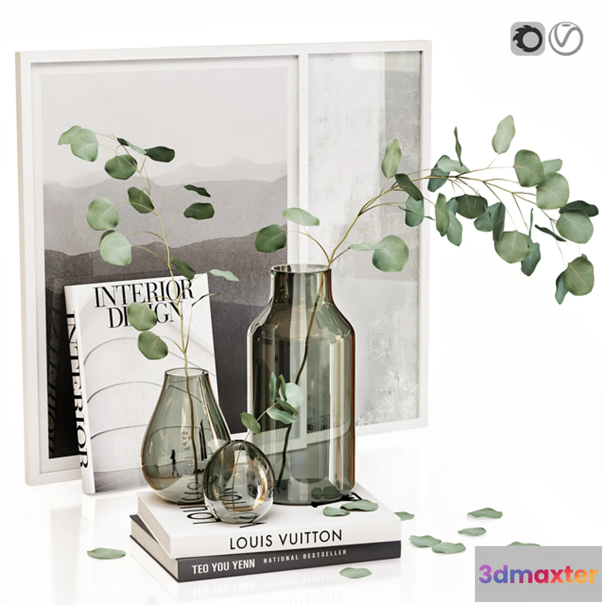 826848 - Decor set 25 Eucalyptus - No.3