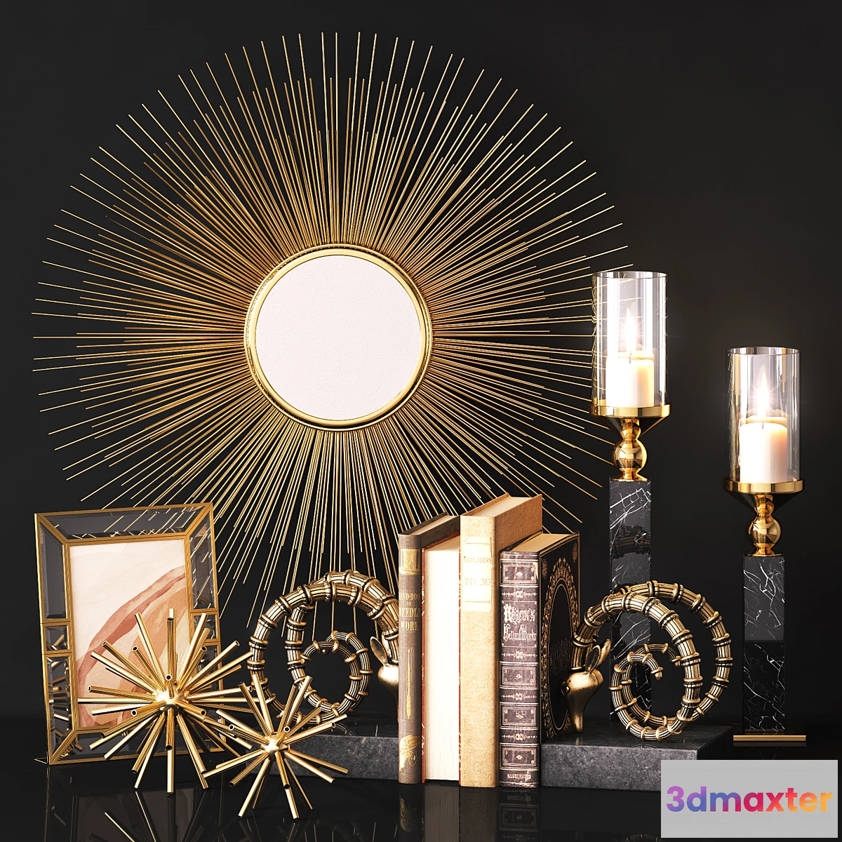 827128 - Decor set GOLD by EICHHOLTZ - No.3