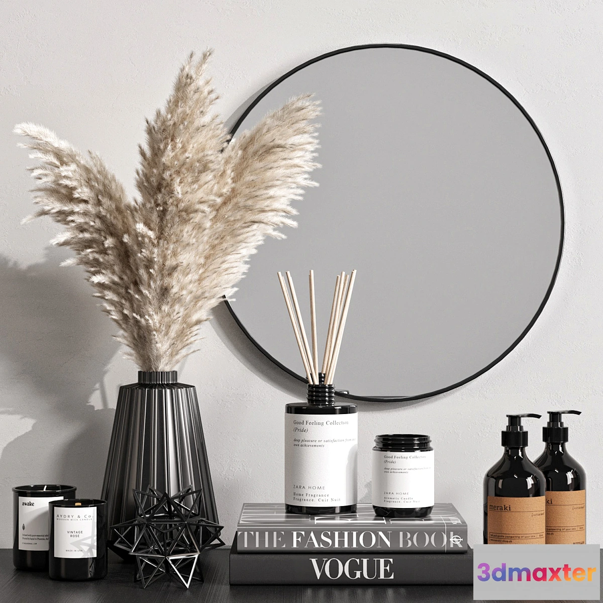 827174 - Decorative set with dried flowers 07 - No.3