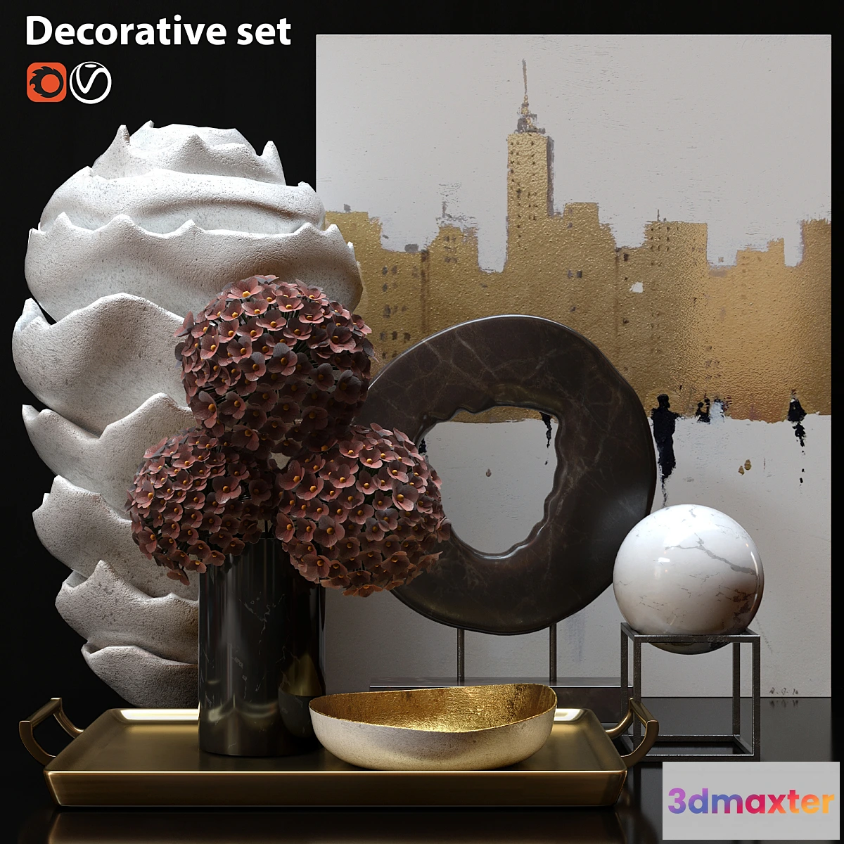 850665 - Decorative set - No.372