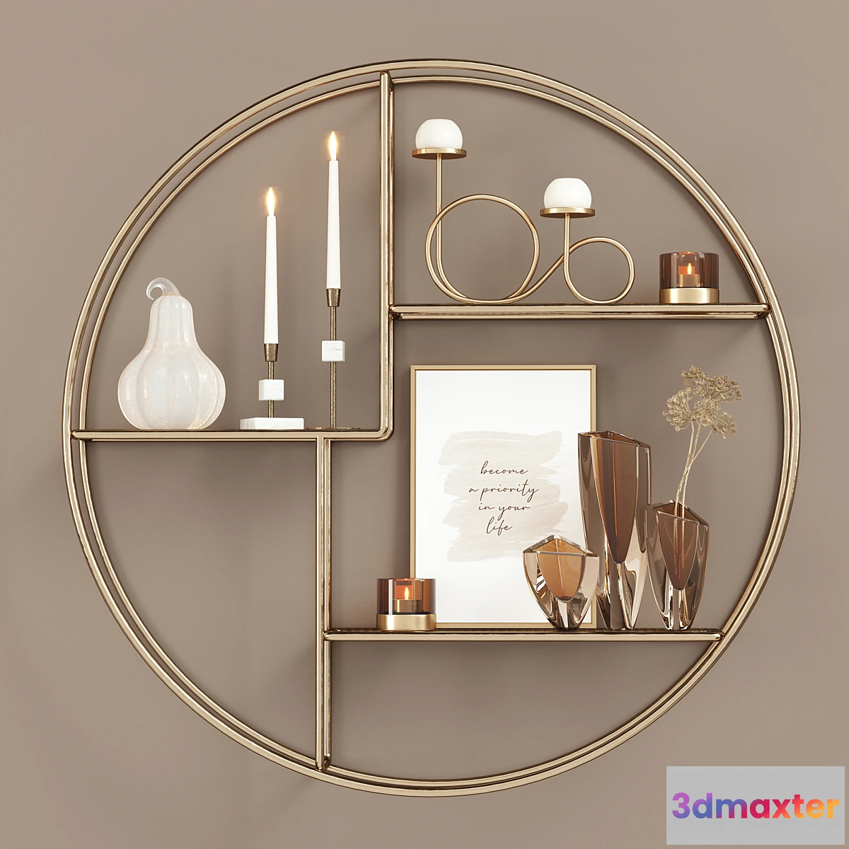 867159 - Salvage Wire Shelf Gold - No.4