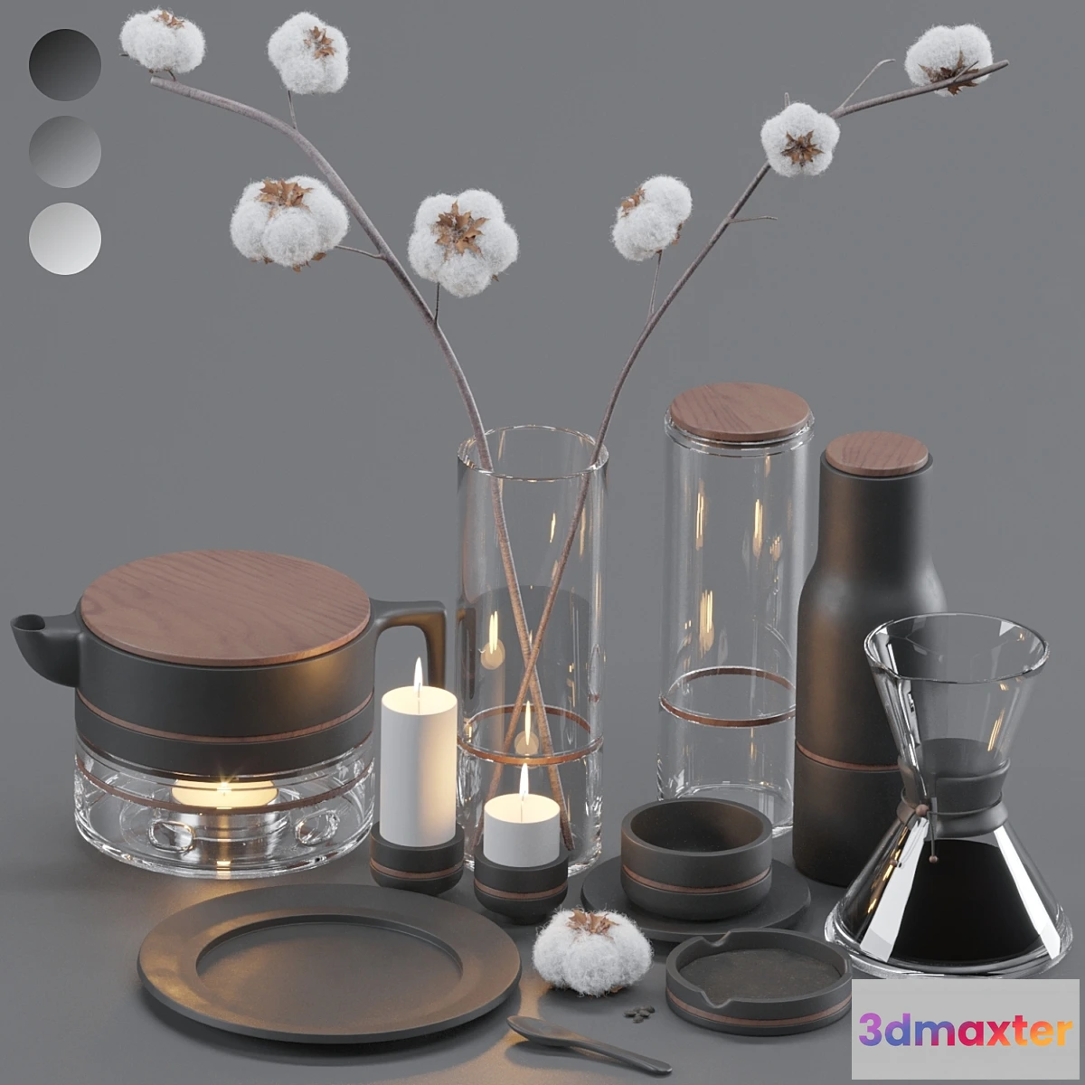 867205 - Coffee Decorative Set - No.4