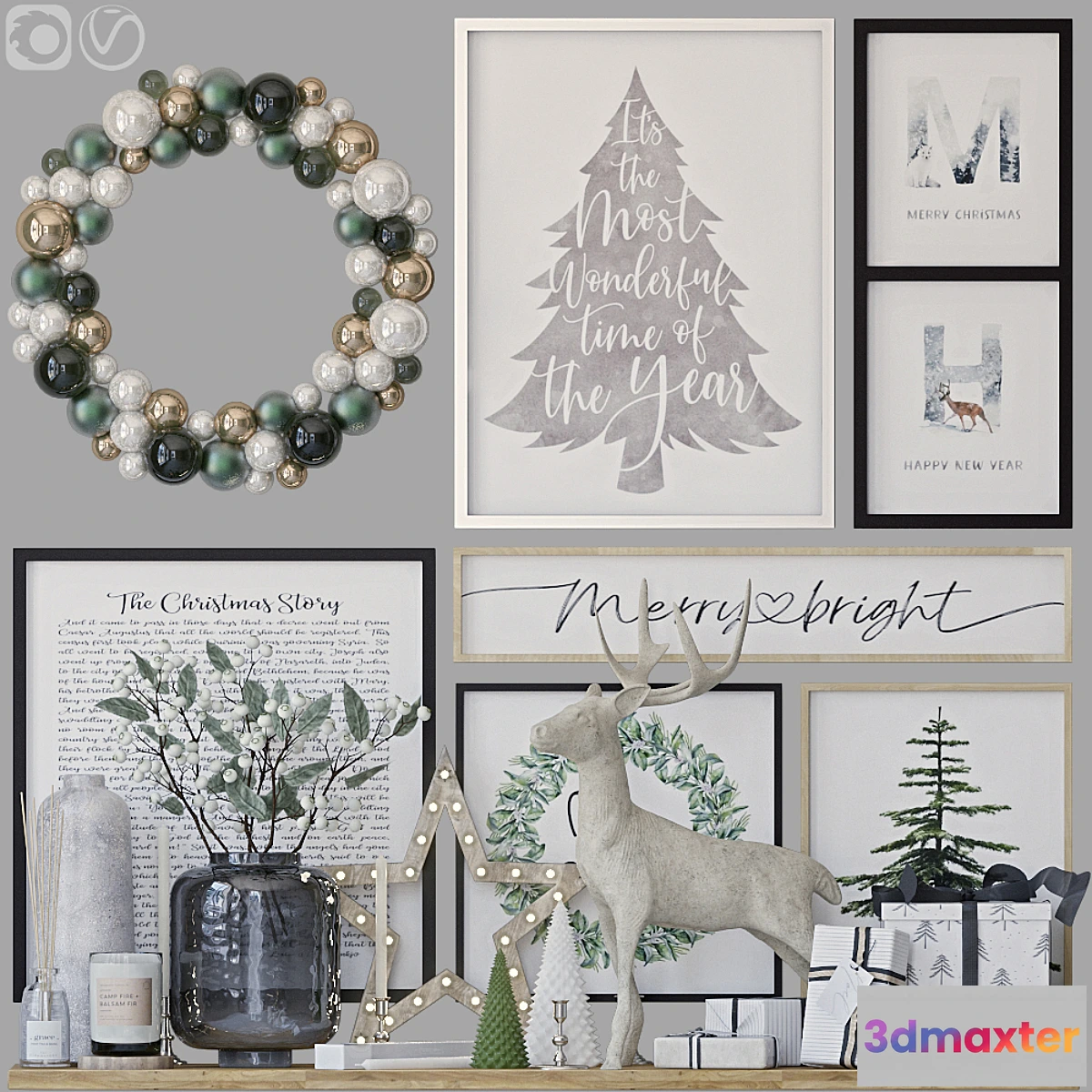 867459 - Decorative set with posters 4 - No.4