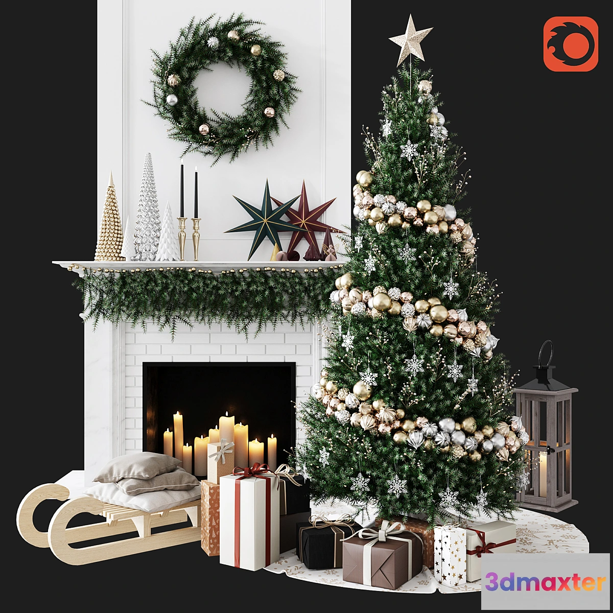 867593 - Christmas Decorative set sk_1 (Corona) - No.4