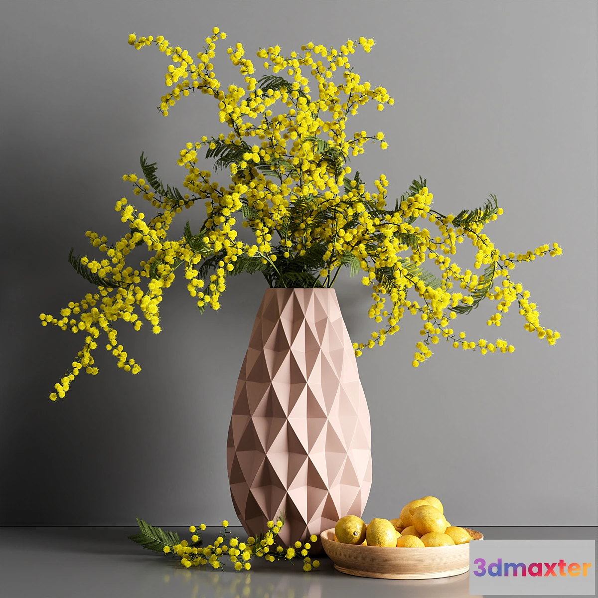867737 - Decorative Mimosa Lemon - No.4