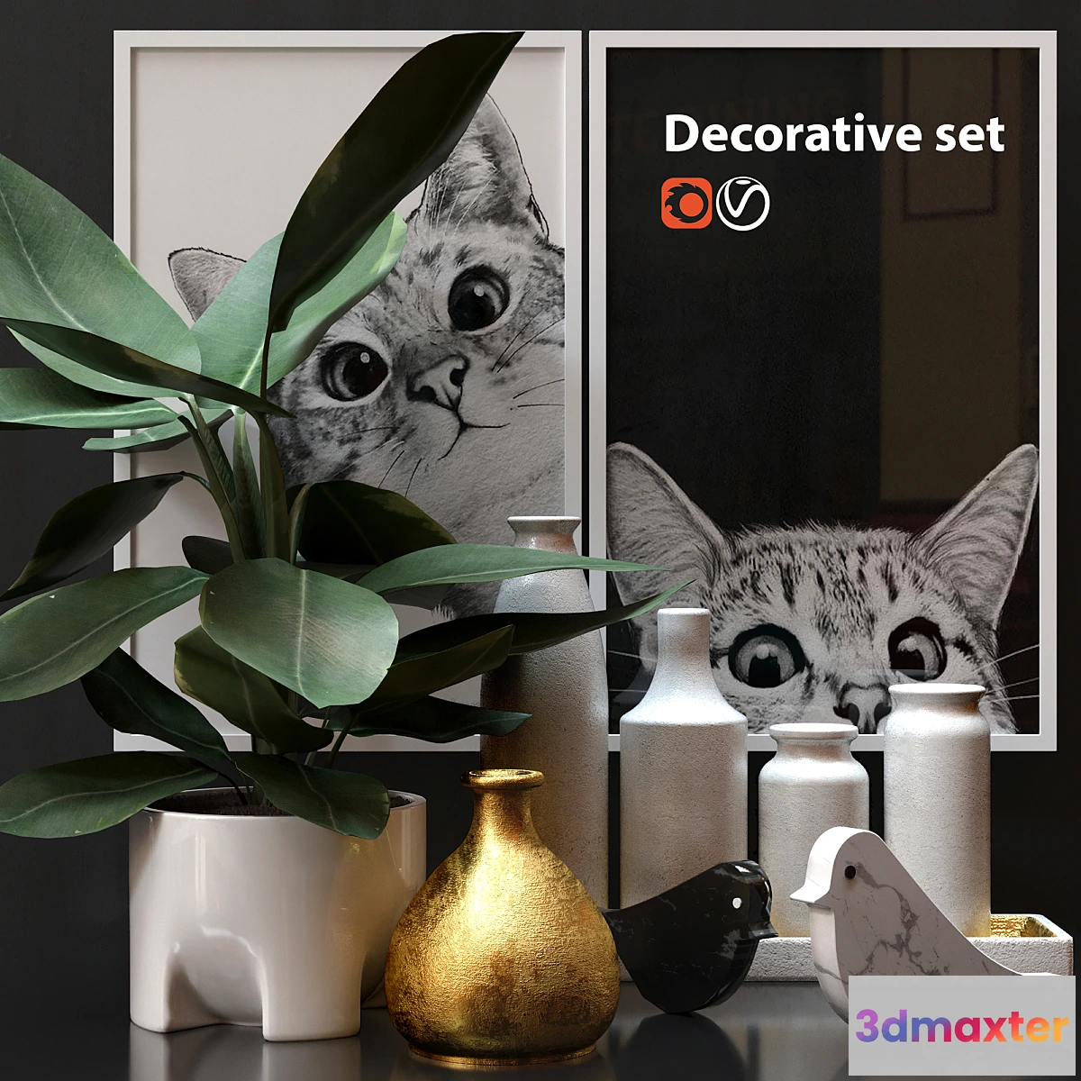 882332 - Decorative set - No.419