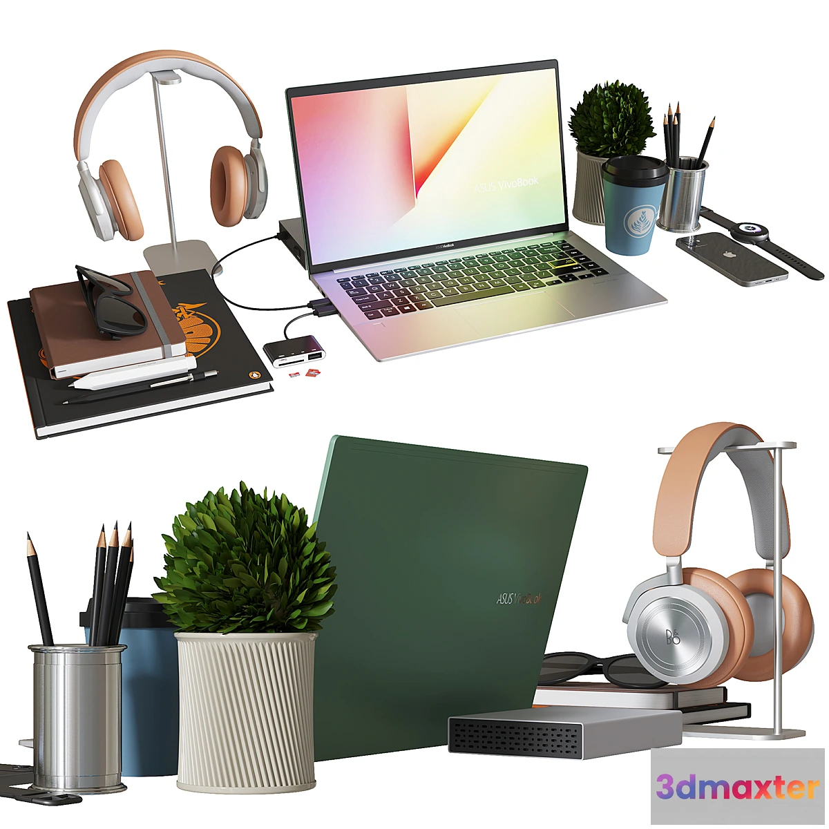 886856 - Workplace decorative set 1 - No.2