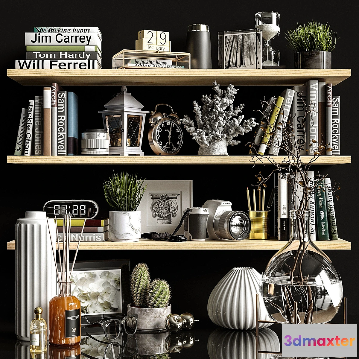 891136 - Decorative set shelves 2 - No.2