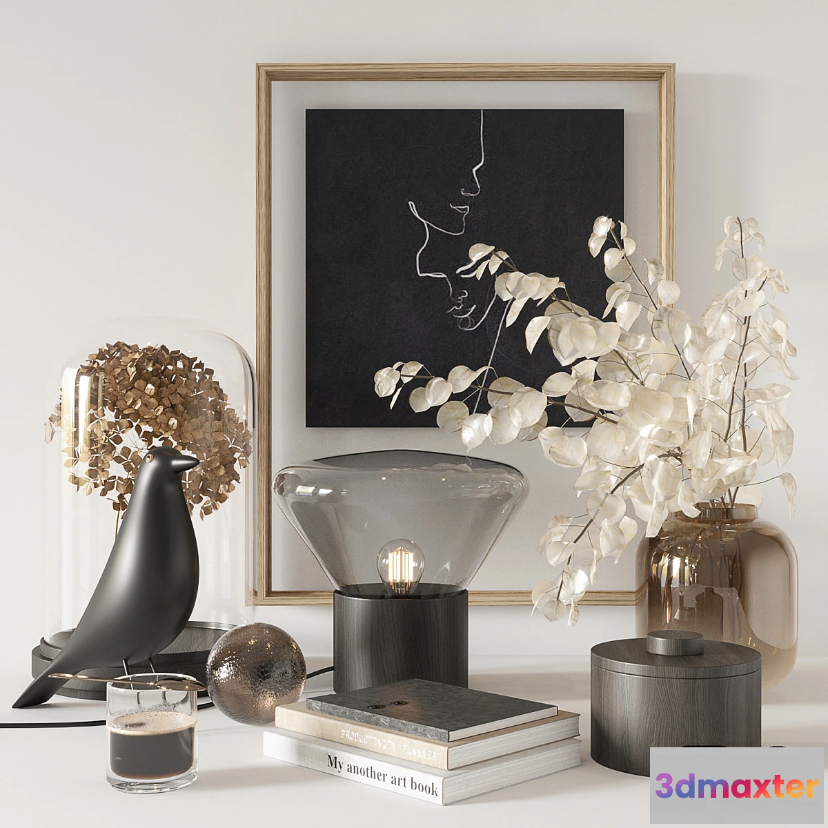 891216 - Black decorative set - No.7