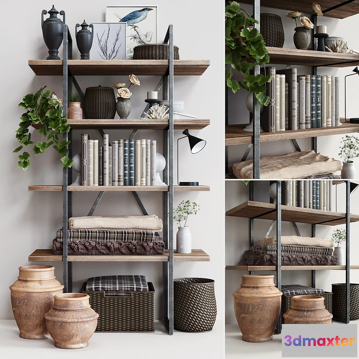 891270 - Rack Pottery Barn HOUSTON BOOKCASE - No.5