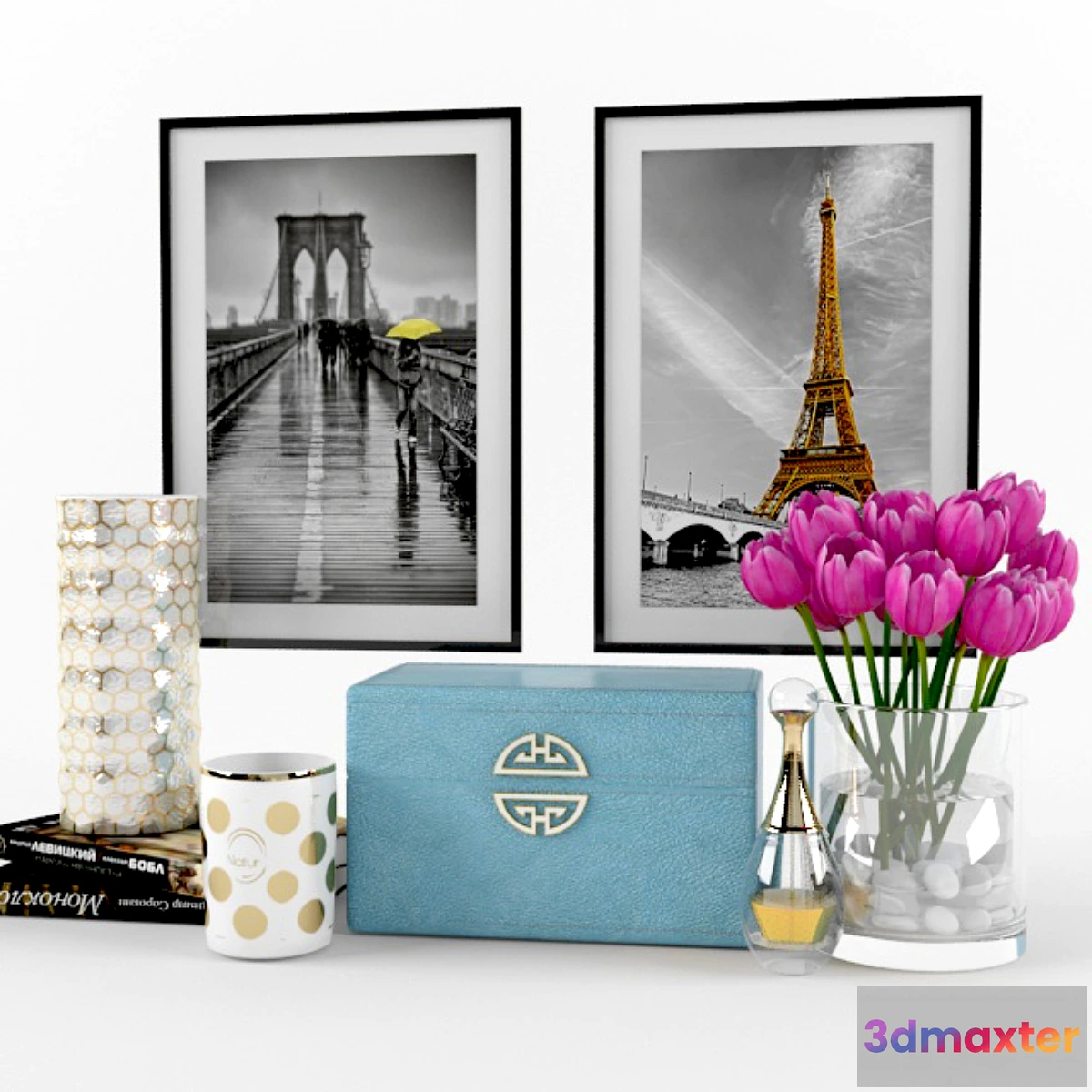 891394 - set with tulips