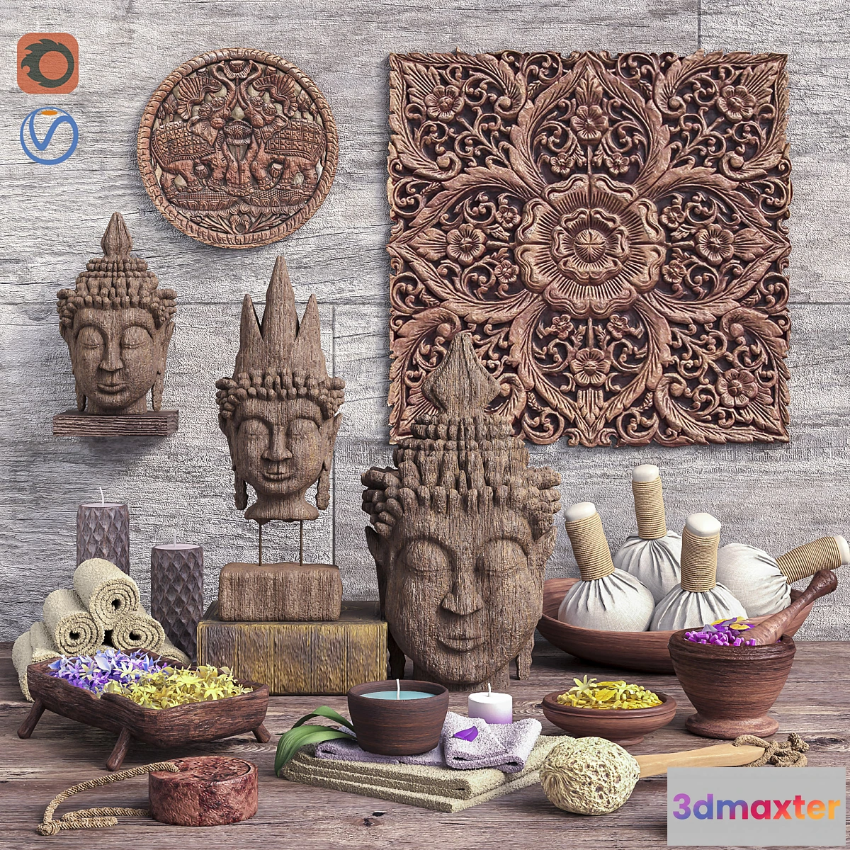 891548 - Set for spa and bathroom 2 - No.3