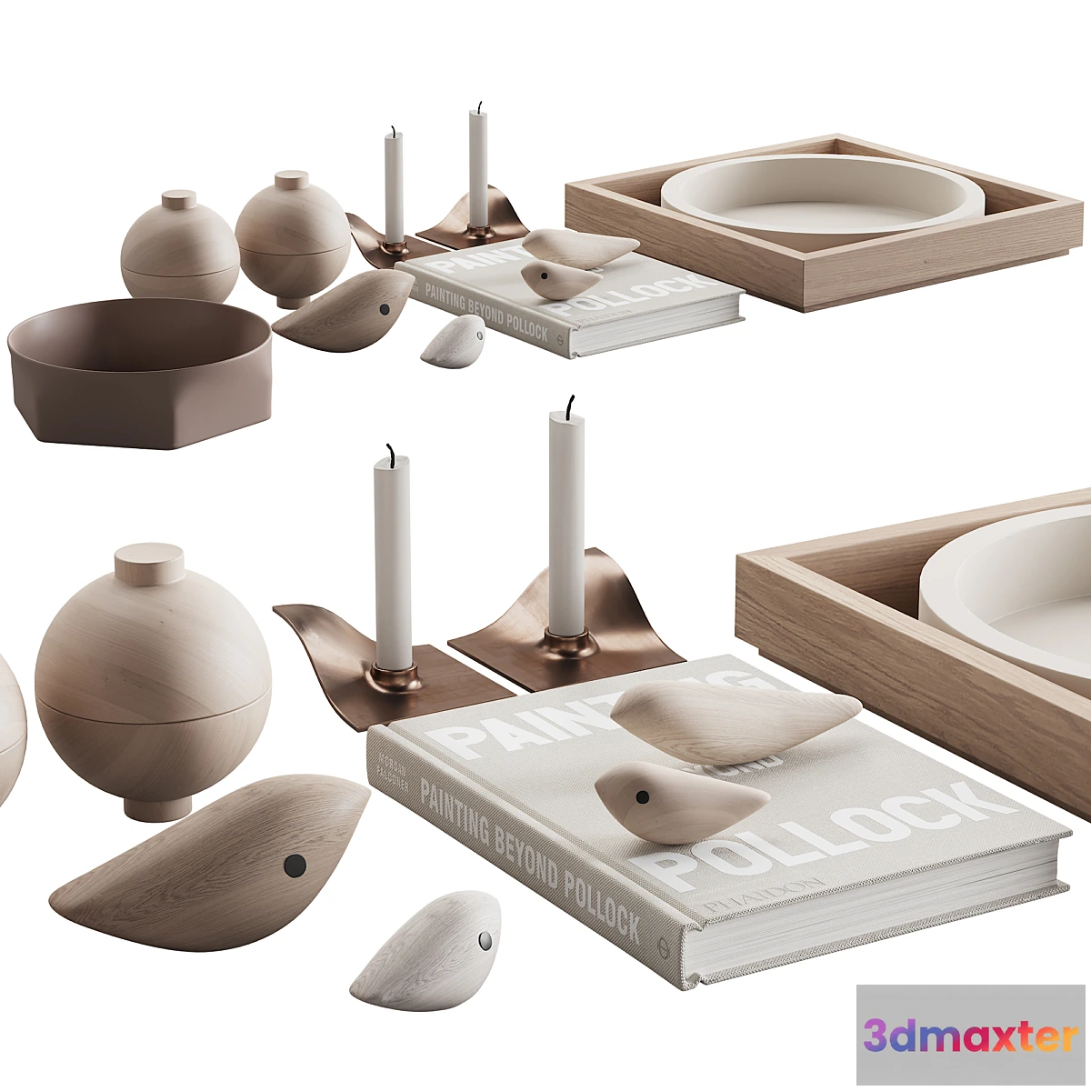 891768 - 077 Living decor set NEUTRAL BIRDS 00 - No.4