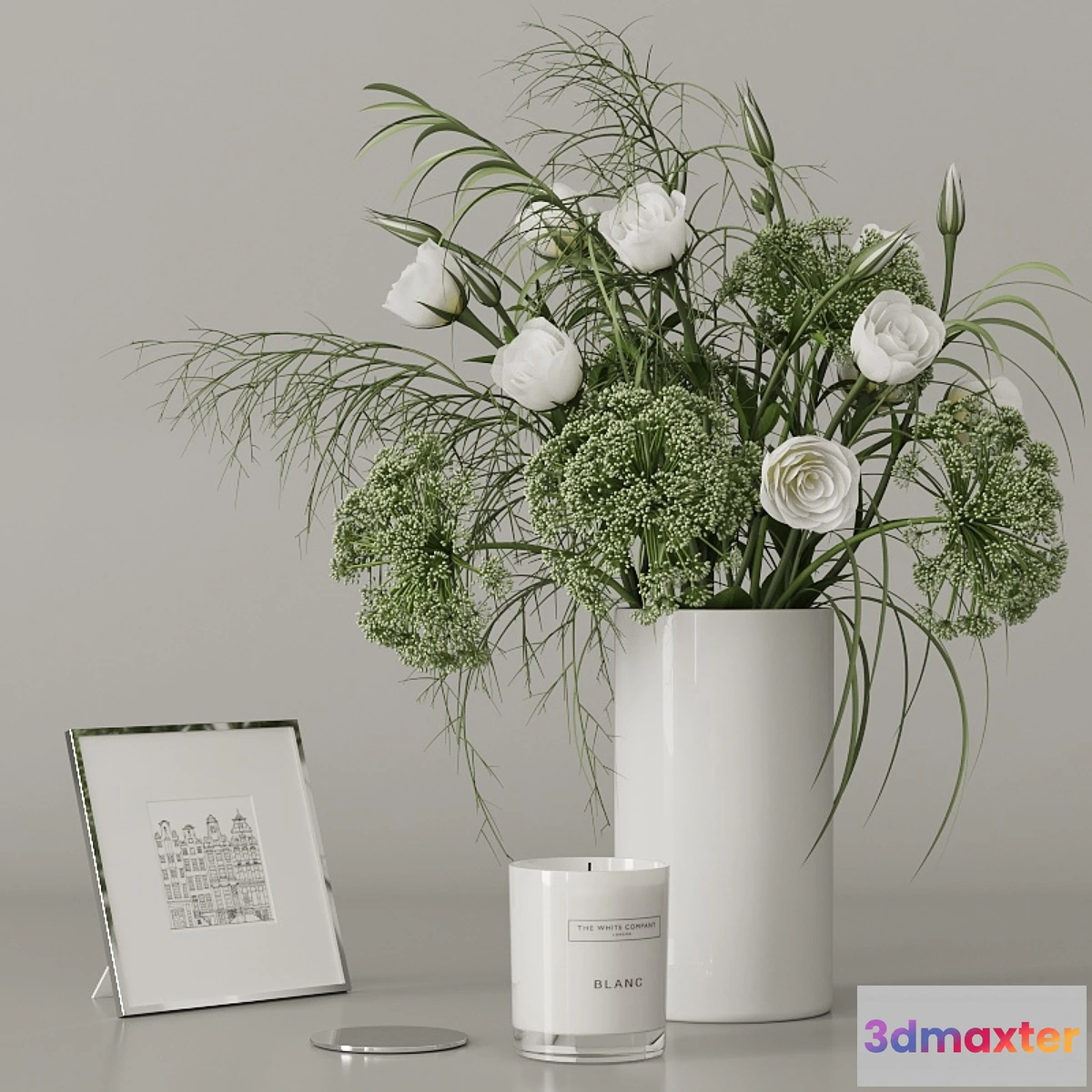 902686 - Decorative set with a green bouquet - No.5