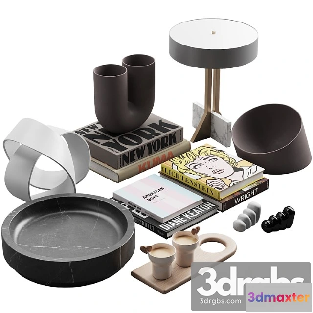 922270 - 120 Decorative Set 033 American Style Neutral Decor P02