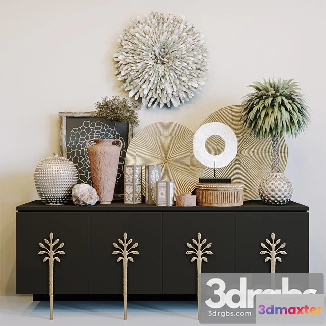 922290 - Ambella Sapling Cabinet Ethnic Decorative Set