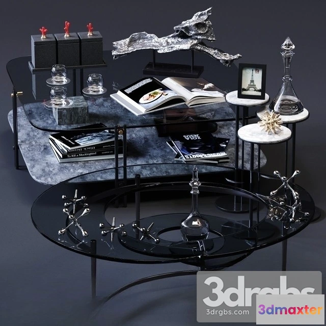 922408 - Cattelan Italia Coffee Tables Set 01