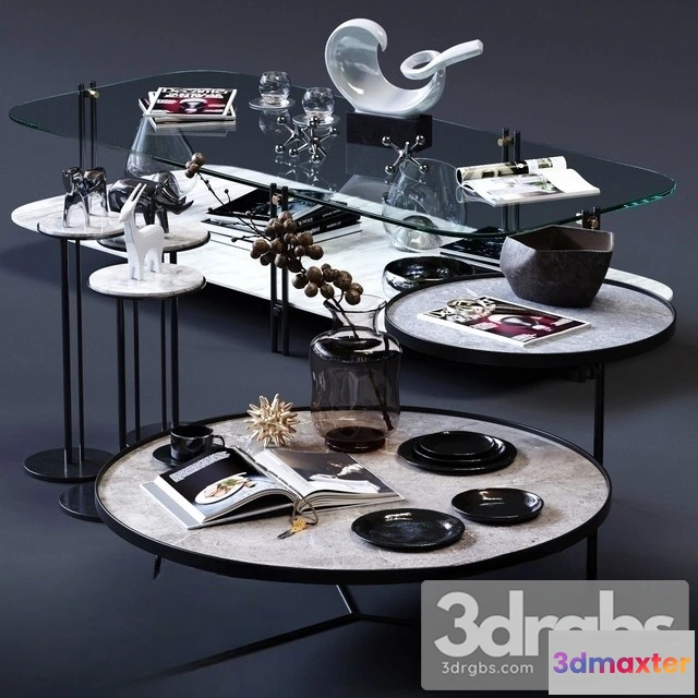 922410 - Cattelan Italia Coffee Tables Set 02