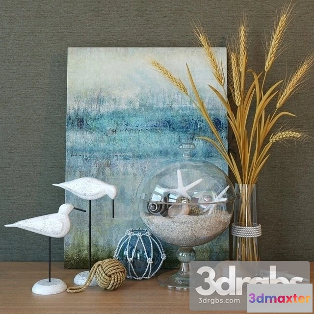 922524 - Decor Coastal Set