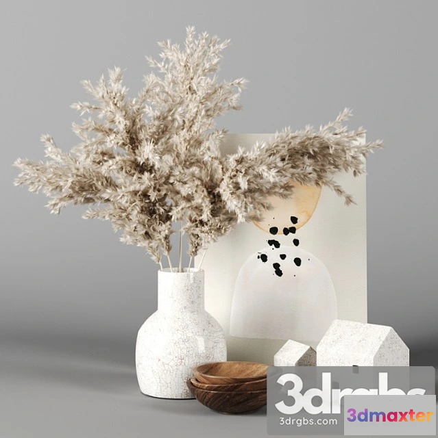 922652 - Decor set 15 with pampas grass